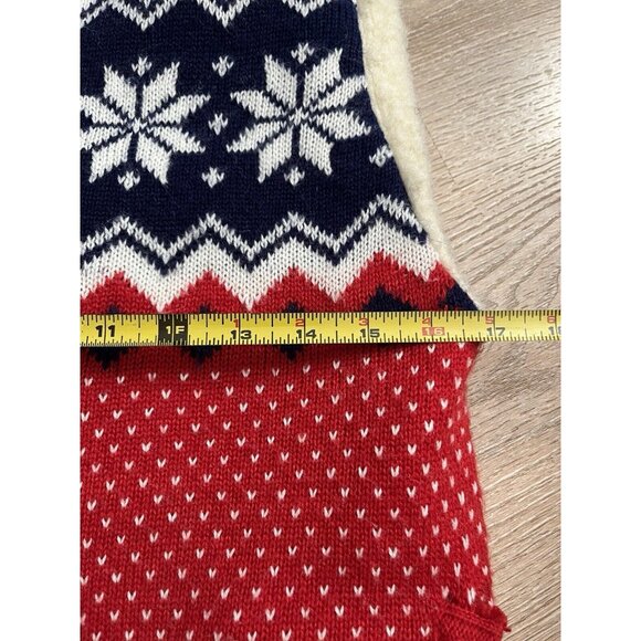 Vintage The Italian Mob Sweater Vest Top Womens Size Small Fair Isle - Picture 3 of 11